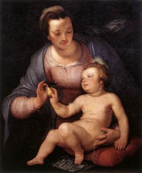 科內利 凡 哈勒姆 Madonna And Child